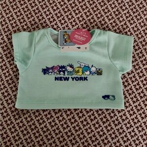 Hello kitty build a bear New York nyc exclusive shirt Bab